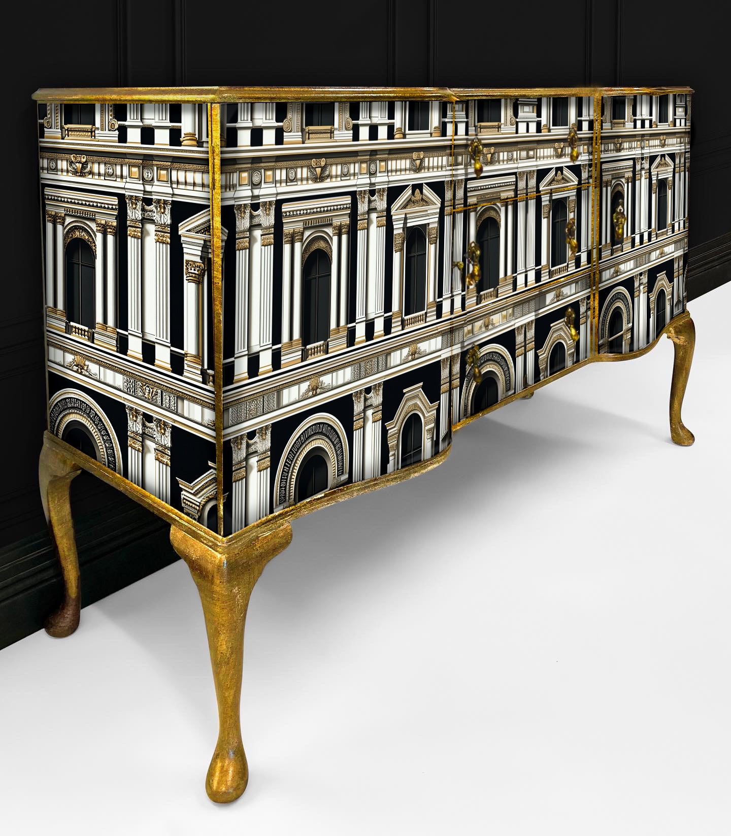 Upcycled Painted Sideboard TV unit - IL PALAZZO