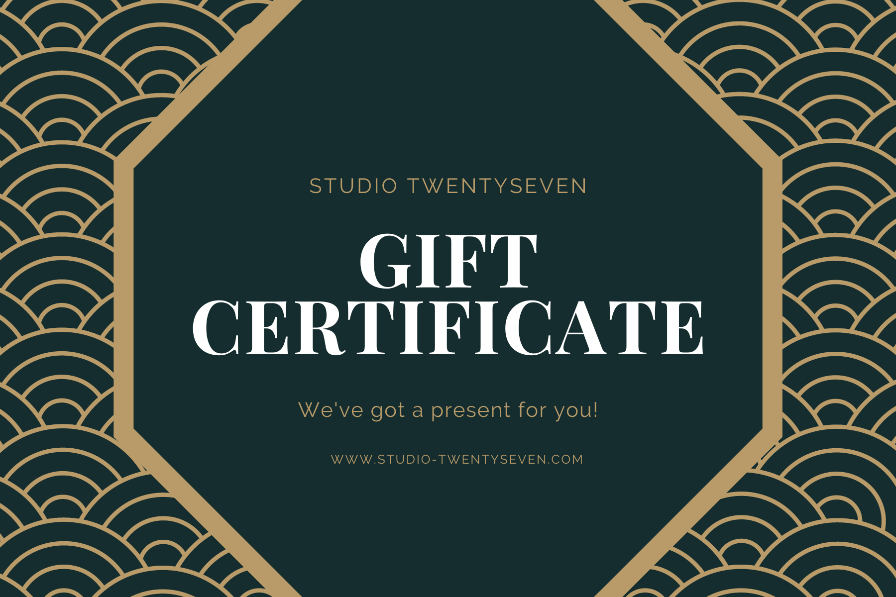 Studio 27 Gift Card