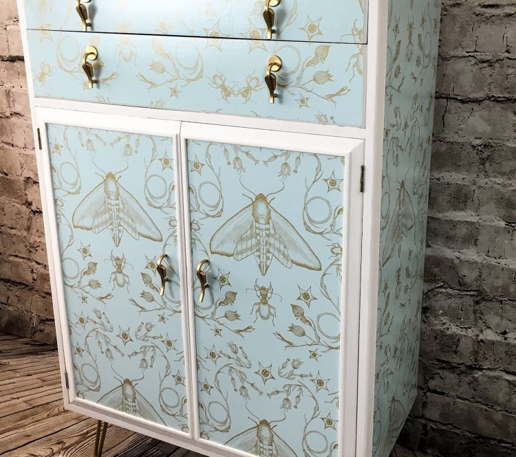 Upcycled Cabinet, Painted Nursery Furniture