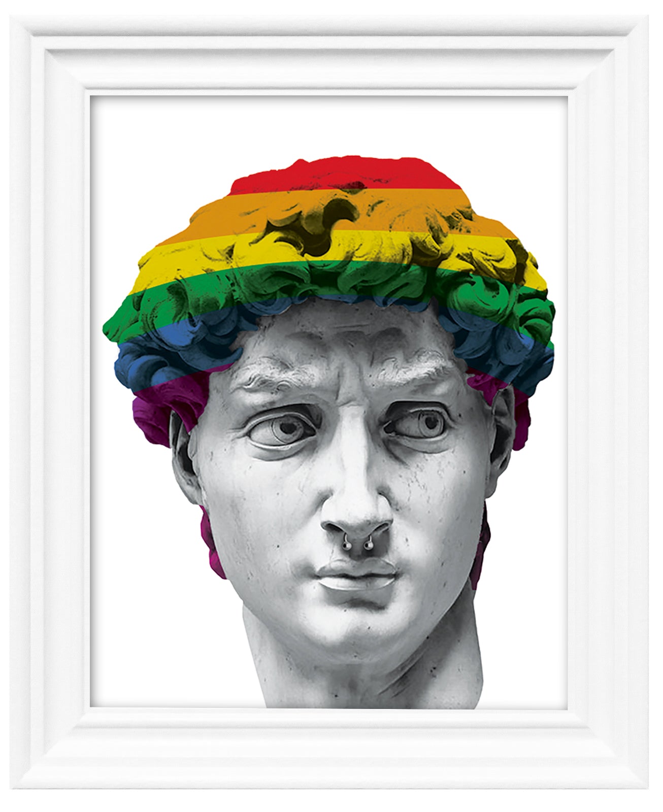 David for PRIDE Art Print