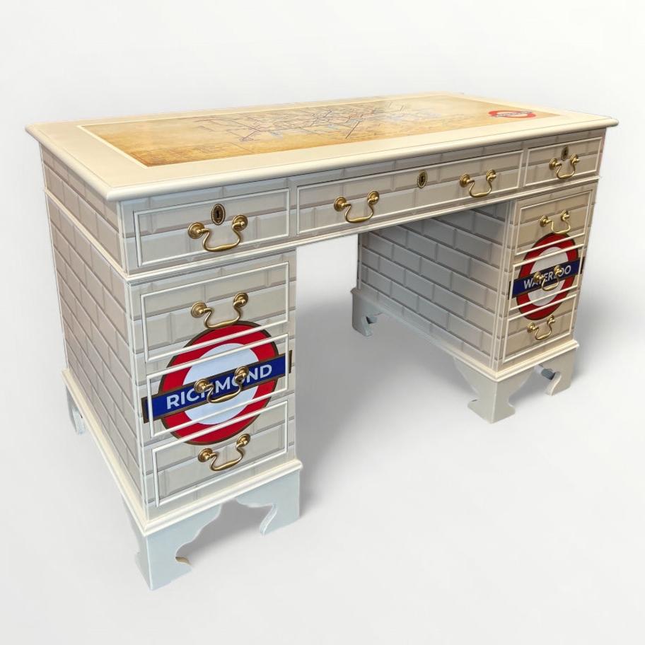 Vintage Office Desk - The London Tube