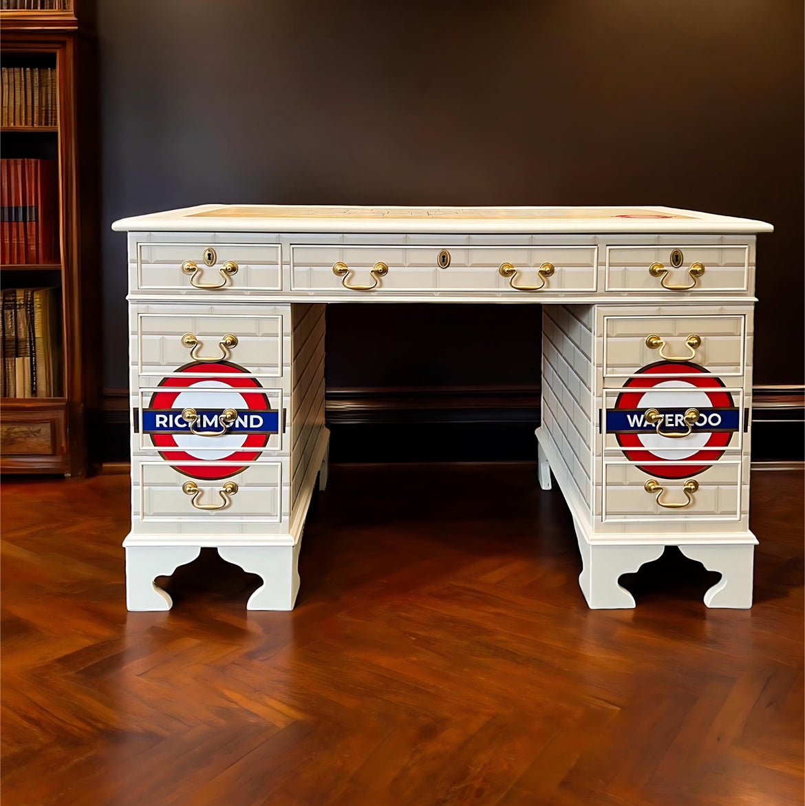 Vintage Office Desk - The London Tube