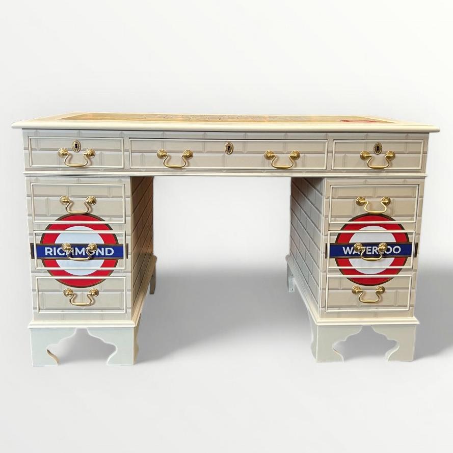 Vintage Office Desk - The London Tube